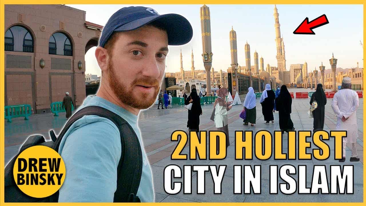 American JEW Goes to MEDINA (Saudi Arabia)